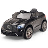 Licensed Black Mercedes Electric Ride On Car R/C Remote Leather Seat (Newest Versión )