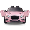 Licensed Bentley Pink GT Super Sports RC/Remote Real EVA Rubber Tires (Newest Versión )