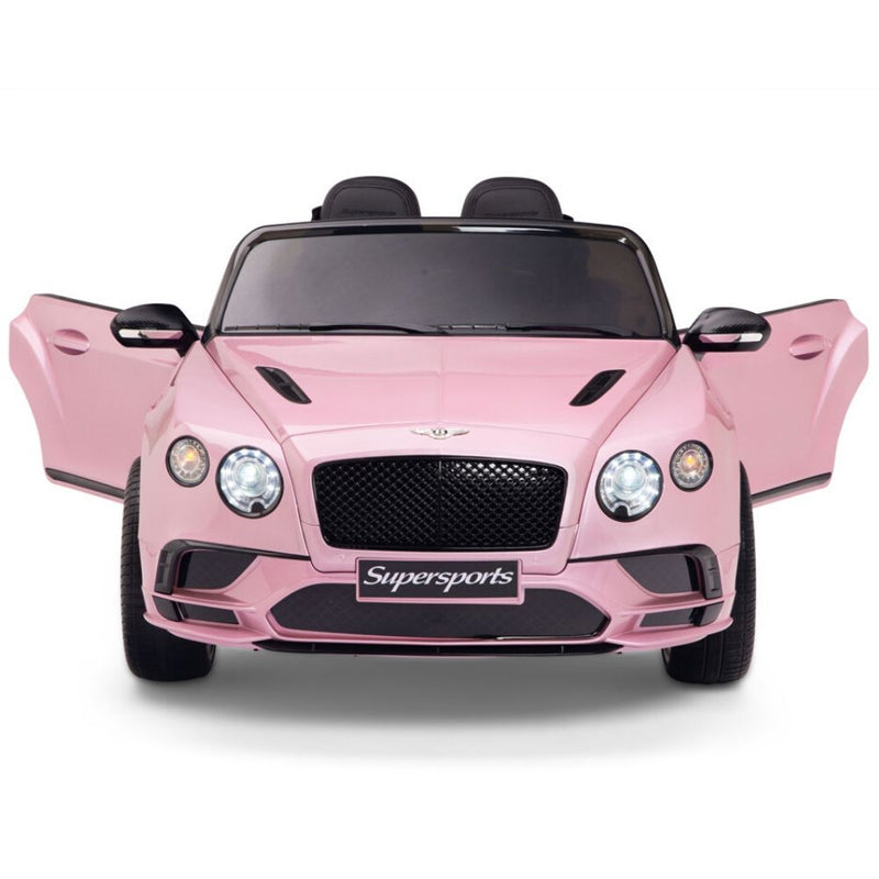 Licensed Bentley Pink GT Super Sports RC/Remote Real EVA Rubber Tires (Newest Versión )