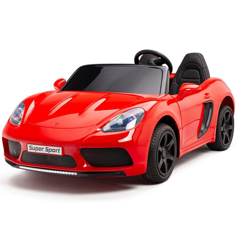 RED SUPER BIG 24V Ride On Car Powerful Motors,Real Rubber Tires (Newest Versión)