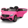 Licensed Pink Mercedes Electric Ride On Car R/C Remote Leather Seat (Newest Versión )