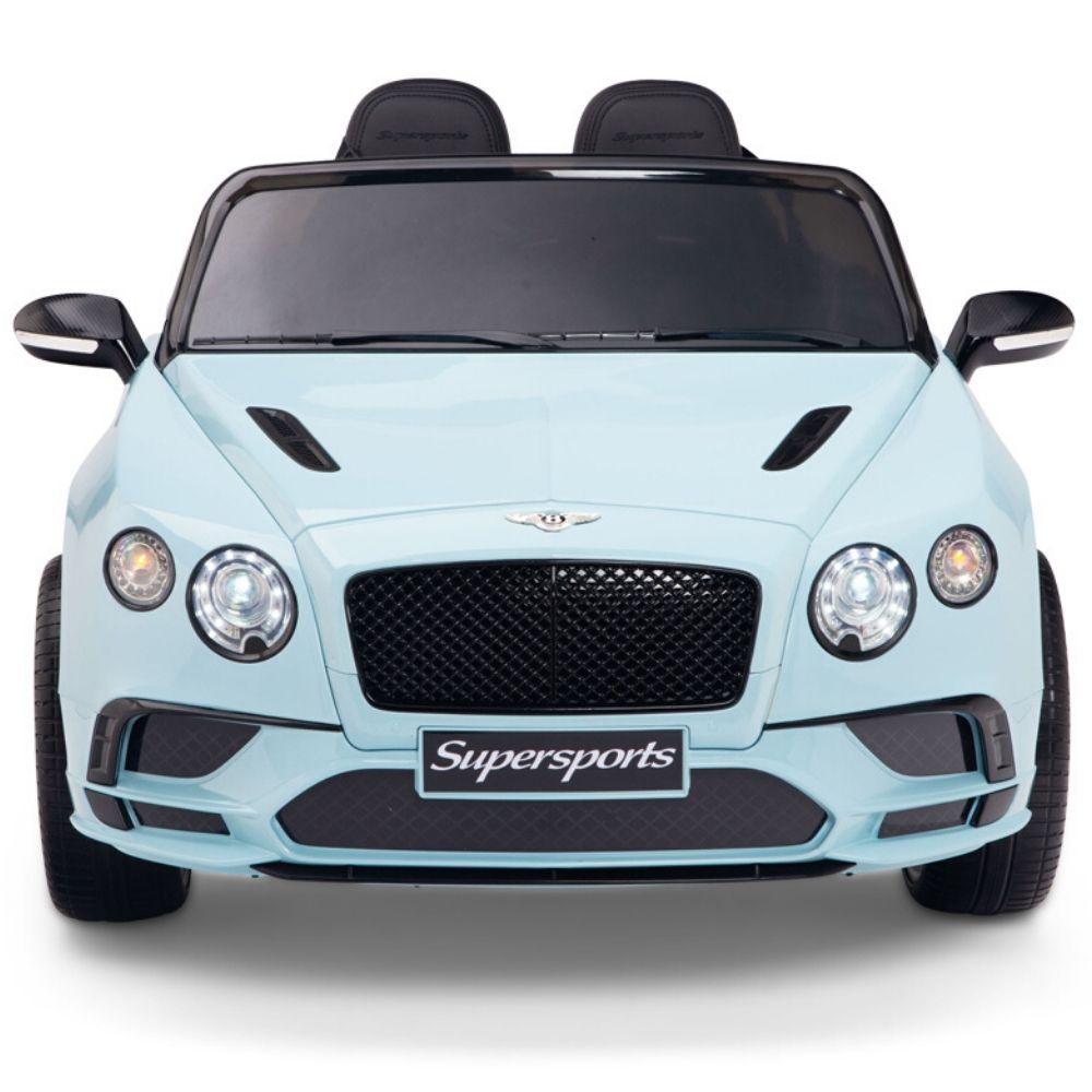 Licensed Bentley Blue Bentley GT Super Sports RC/Remote Real EVA Rubber Tires (Newest Versión )