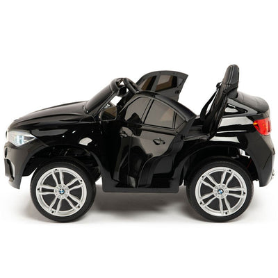 Licensed BLACK BMW Ride On car with R/C Remote and Leather Seat (NEWEST VERSION )