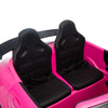 Pink  Licensed Mercedes GTR with RC Remote,2 Leather Seat,Painted and Real EVA Rubber Tires ( Newest Versión).