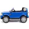 Licensed Discovery Ride On BLUE Truck R/C Remote,Real EVA Rubber Tires,Leather Seat