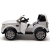 Licensed Discovery Ride On WHITE Truck R/C Remote,Real EVA Rubber Tires,Leather Seat