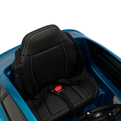 Licensed BLUE BMW Ride On car with R/C Remote and Leather Seat (NEWEST VERSION )