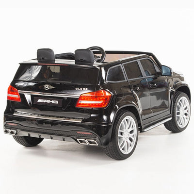 Licensed BLACK Mercedes 2 seater 4X4 With R/C Remote,Doors and Leather Seat ( NEWEST VERSION )