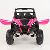 4X4 PINK UTV Ride On R/C Remote Leather Seat and Real EVA Rubber Tires ( NEWEST VERSION )