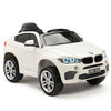 Licensed WHITE BMW Ride On car with R/C Remote and Leather Seat (NEWEST VERSION )