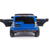 Licensed Discovery Ride On BLUE Truck R/C Remote,Real EVA Rubber Tires,Leather Seat